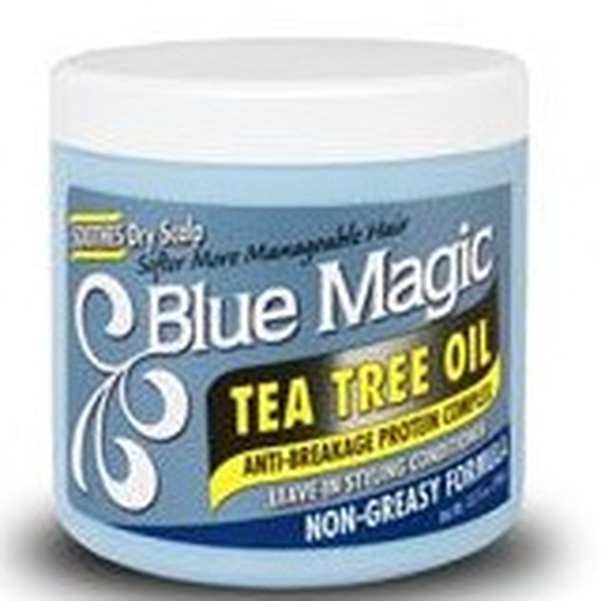 Blue Magic Tea Tree Leave-In Hair Styling Conditioner 12oz