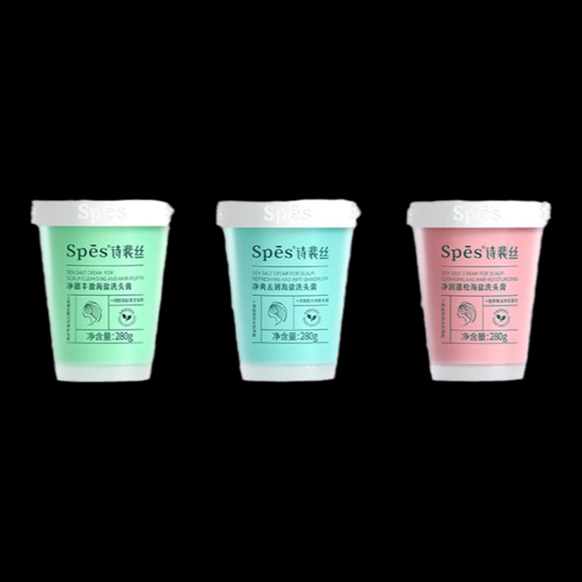 Spes Scalp-cleansing Sea Salt Cream 280g