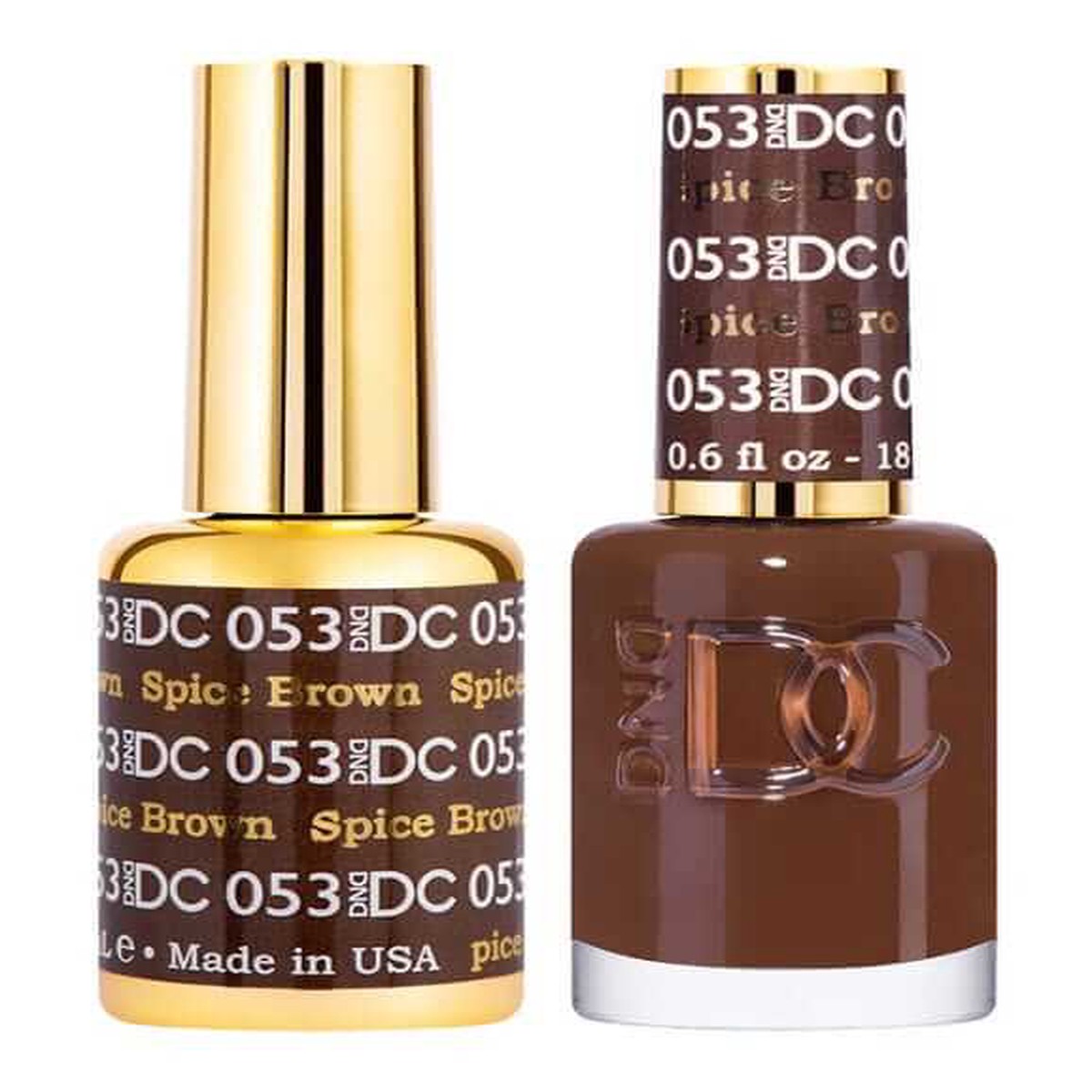 DND DC Gel Polish | Spiced Brown #053