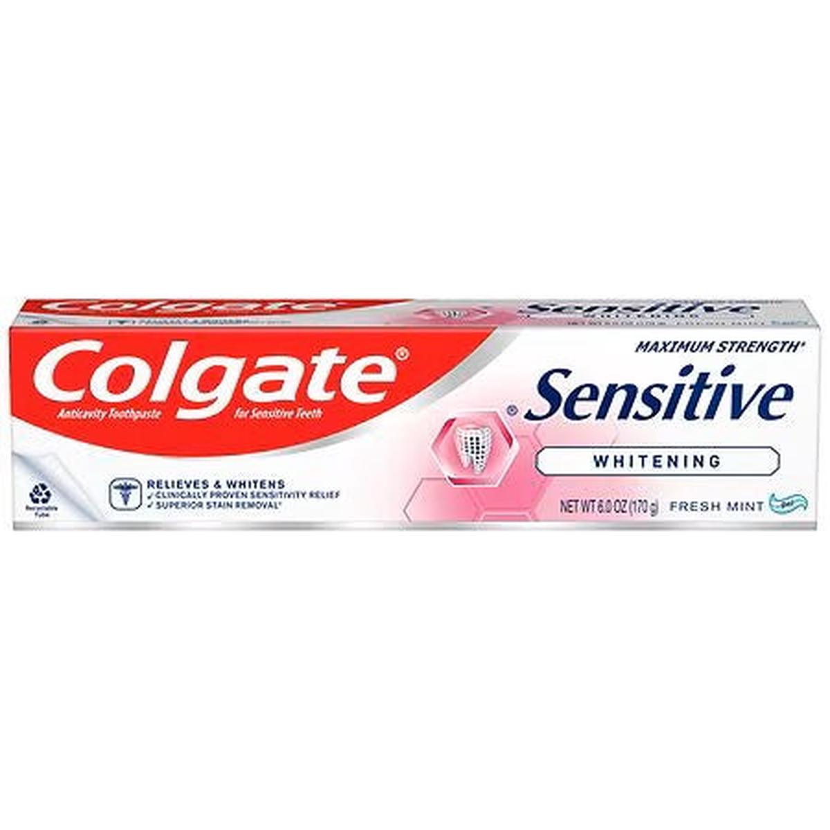 Colgate Sensitive Whitening Toothpaste, 6 OZ