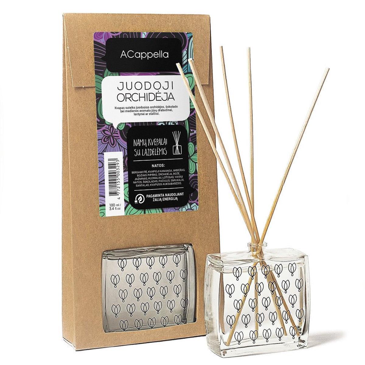 ACappella Black Orchid Reed Diffuser, 100 ml - Default Title